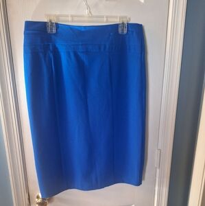 Chic Women's Royal Blue Pencil Skirt**